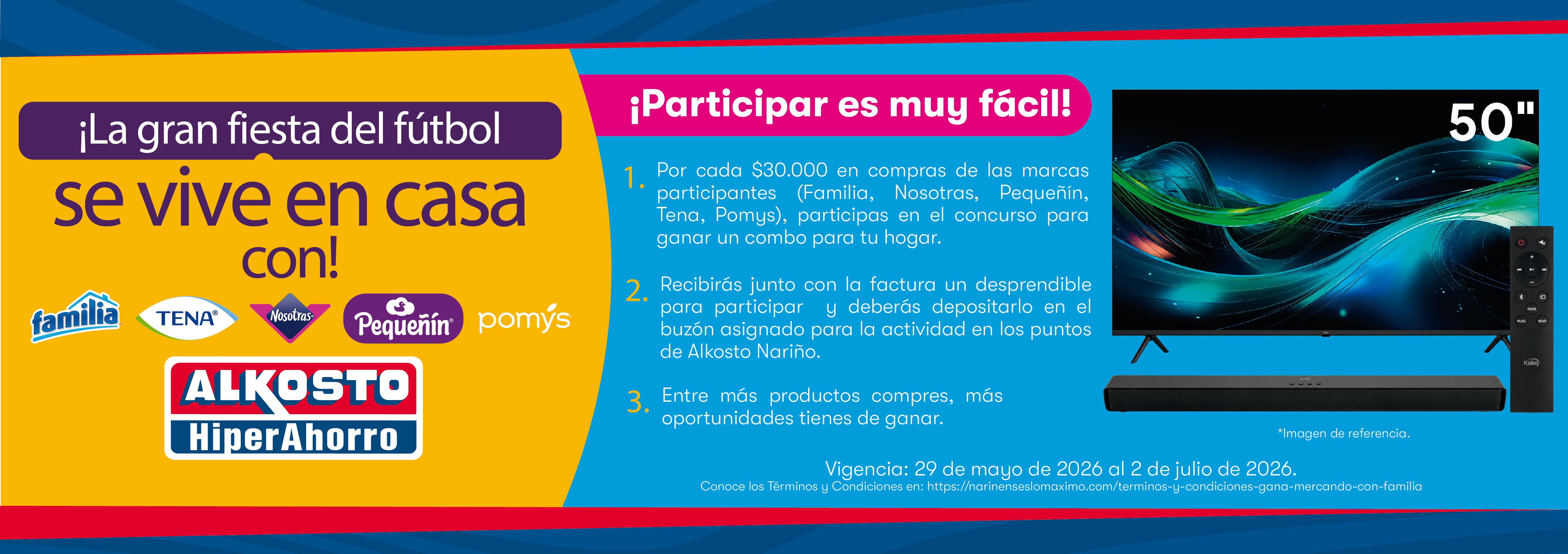 Gana mercando con FAMILIA