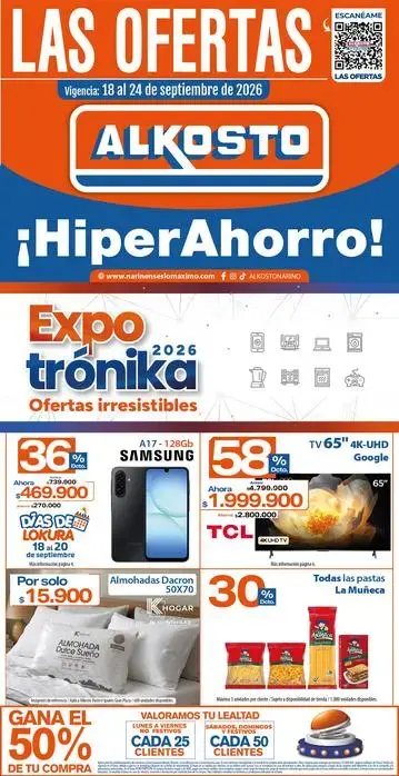 LAS OFERTAS DEL 18 AL 24 DE SEPTIEMBRE DE 2026